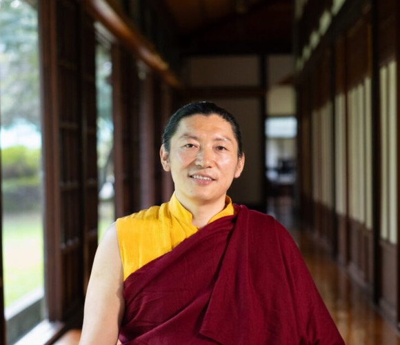 Portrait of Buddhist Meditation Master Kyabgön Phakchok Rinpoche