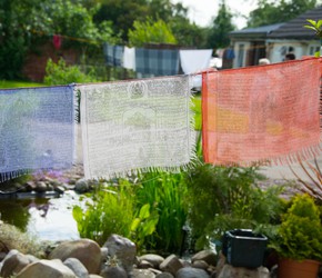 Buddhist prayer flags