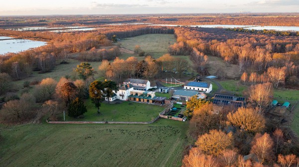Aerial view Gomde UK